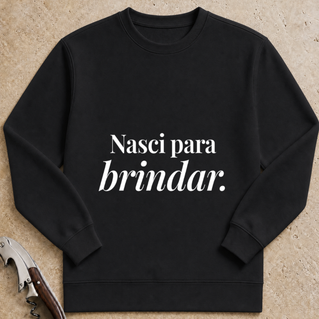Nasci para brindar Sweatshirt