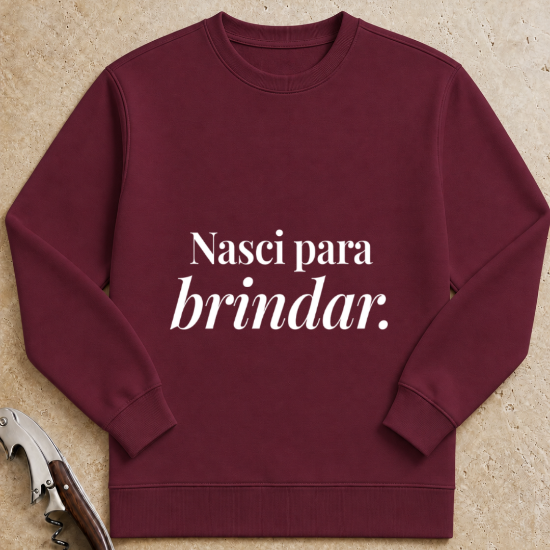 Nasci para brindar Sweatshirt