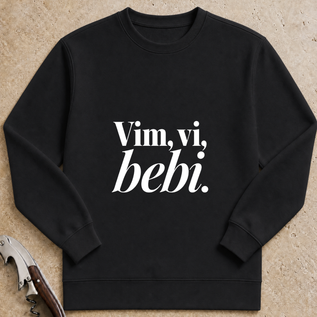 Vim, vi, bebi Sweatshirt