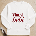 Vim, vi, bebi Sweatshirt