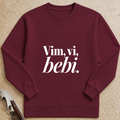 Vim, vi, bebi Sweatshirt