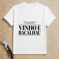 Vinho e Bacalhau T-Shirt
