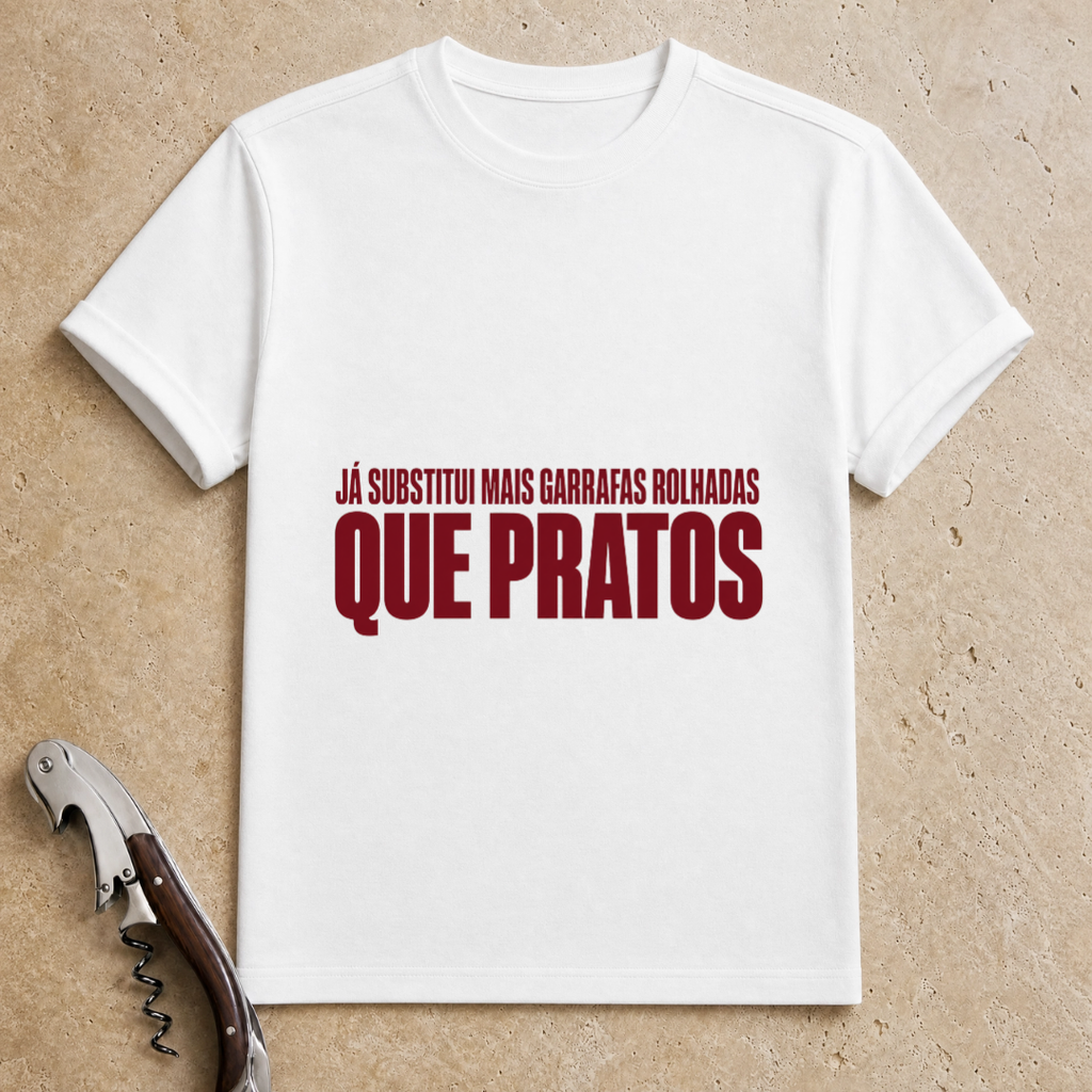 Garrafa Rolhada T-Shirt