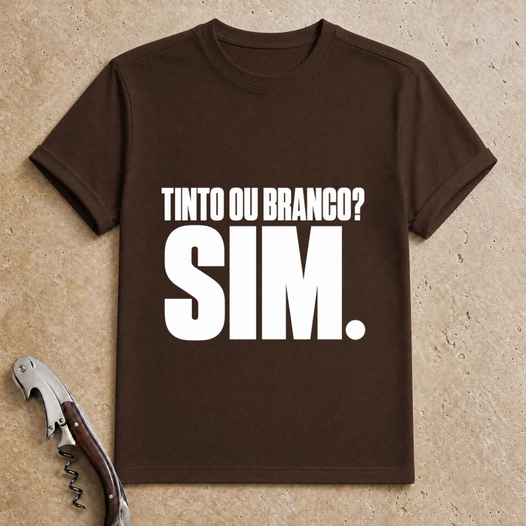 Tinto ou Branco T-Shirt