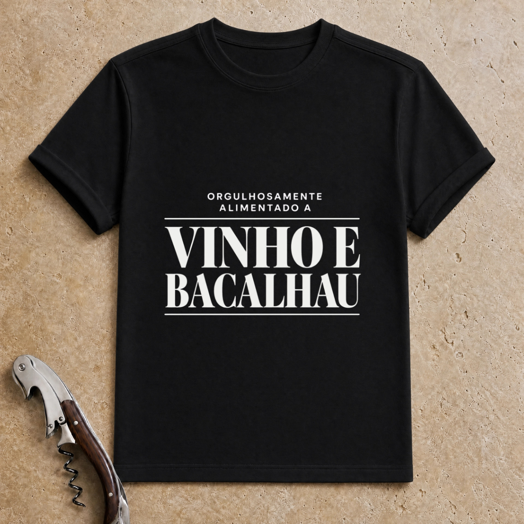 Vinho e Bacalhau T-Shirt