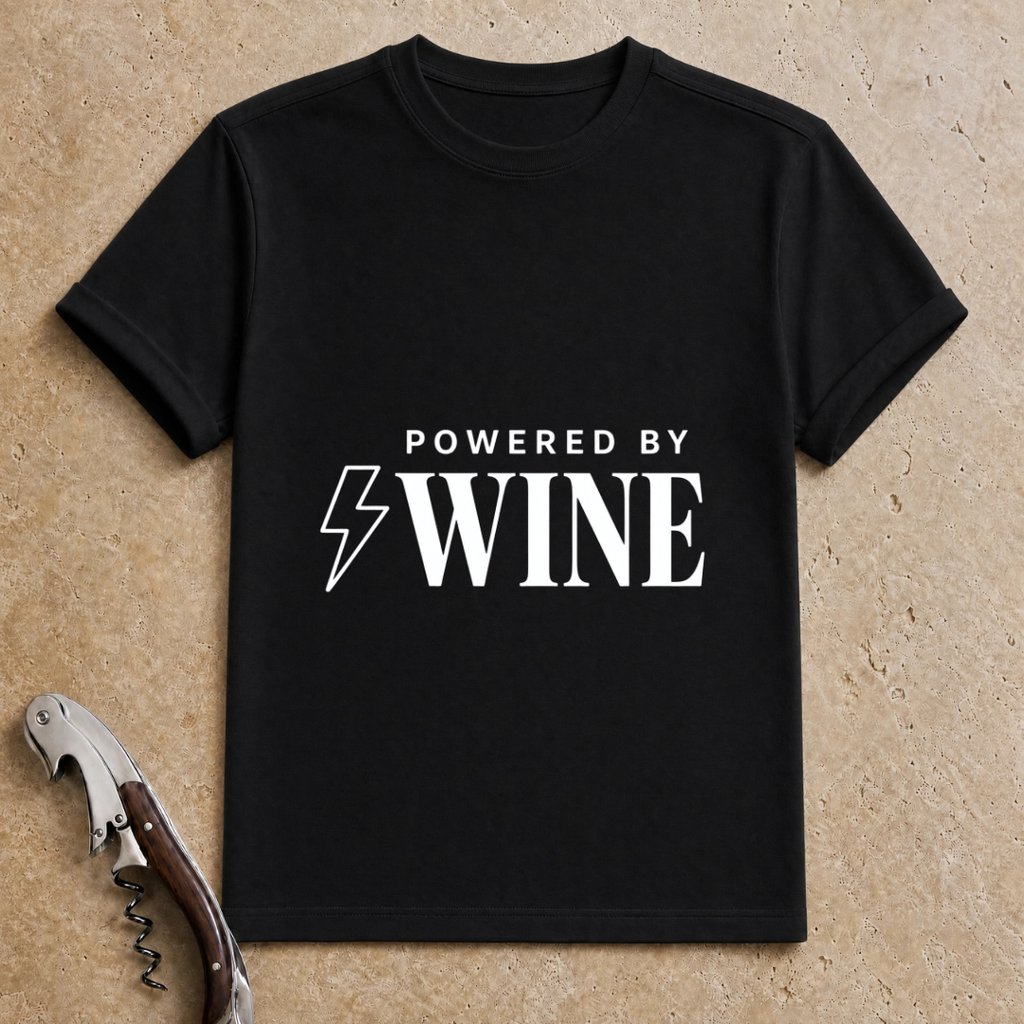 Powered by Wine T-Shirt