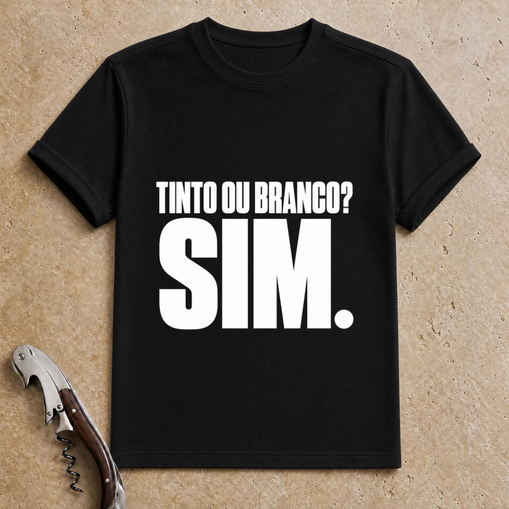 Tinto ou Branco T-Shirt