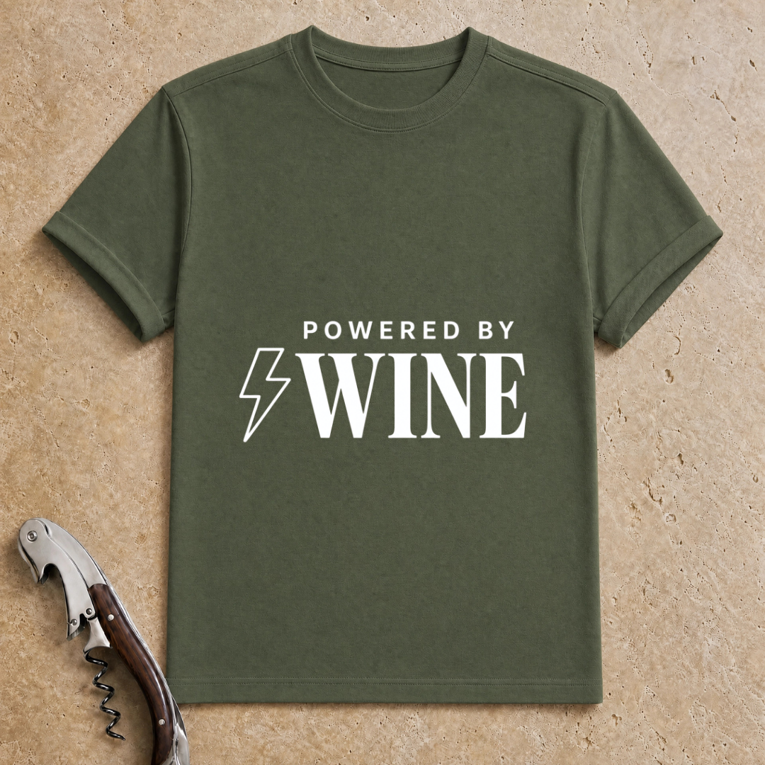 Powered by Wine T-Shirt